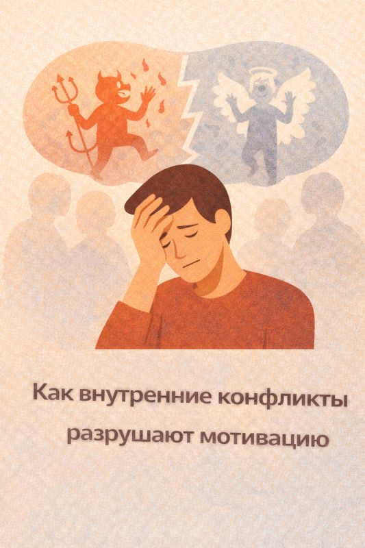 Внутренние конфликты: как они влияют на вашу мотивацию