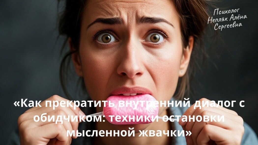 Как прекратить внутренний диалог с обидчиком и вернуть себе покой