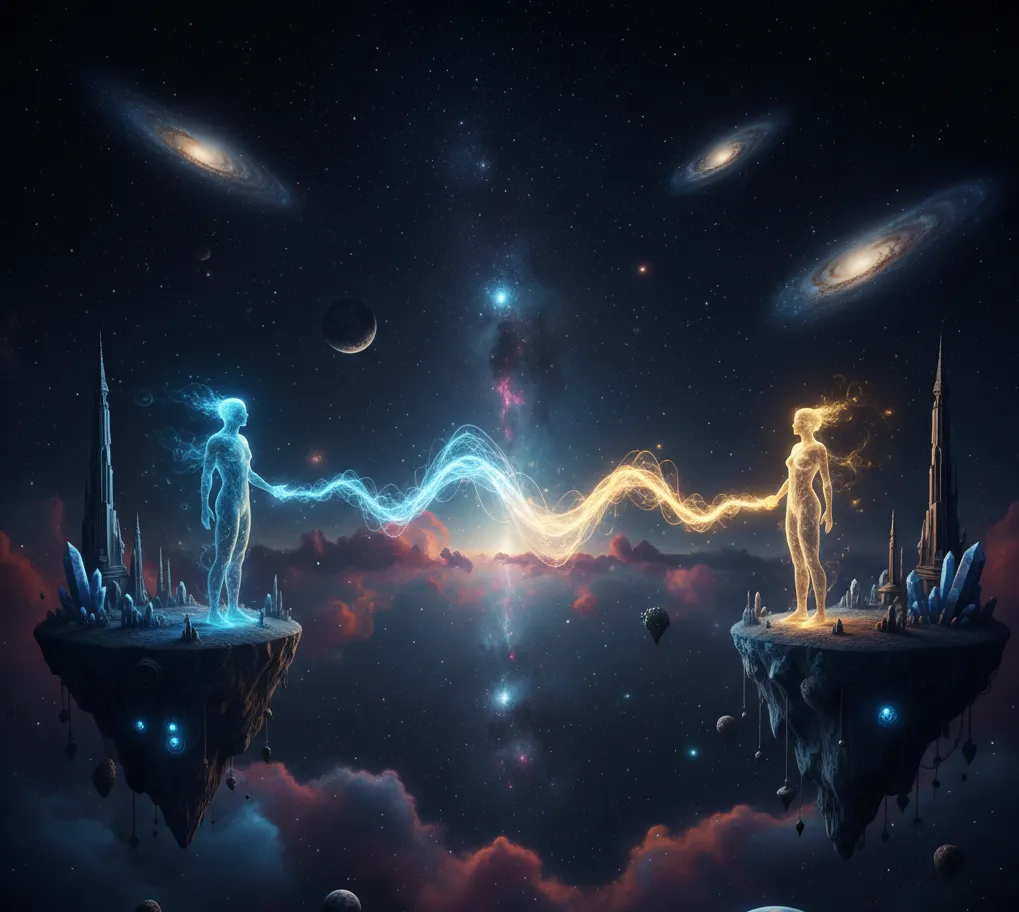 Как расстояние не мешает запутанным связям между людьми