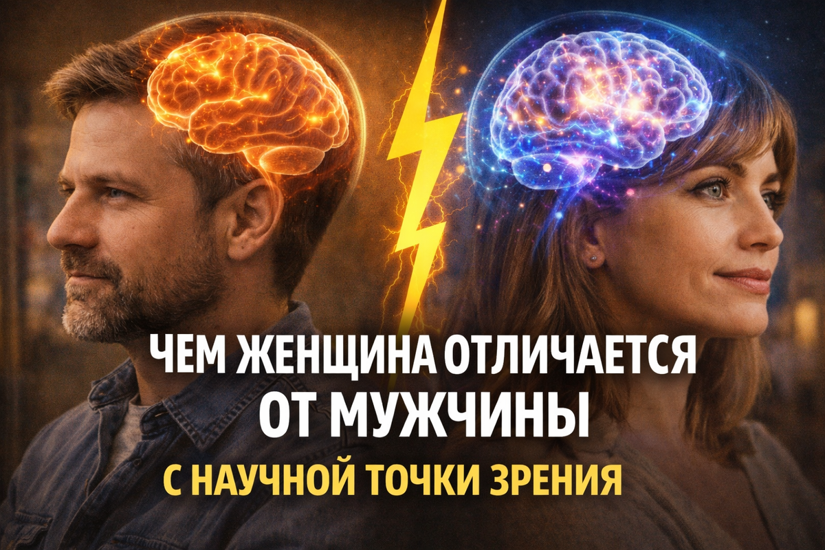 Наука о различиях: чем мужчины отличаются от женщин