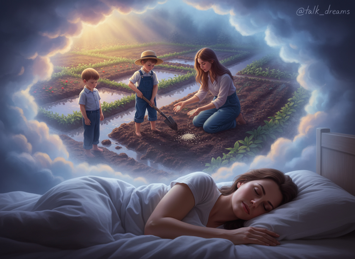 Сны о копании огорода: символы и их значение