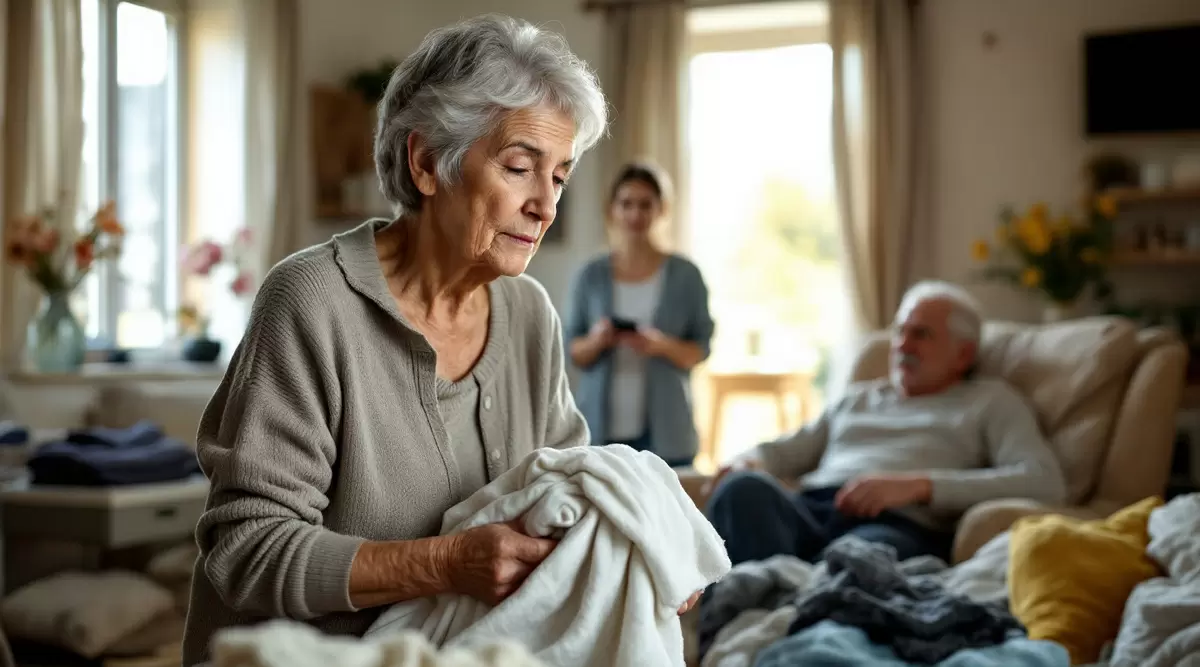 Как справиться с домашними делами, если муж не помогает на пенсии