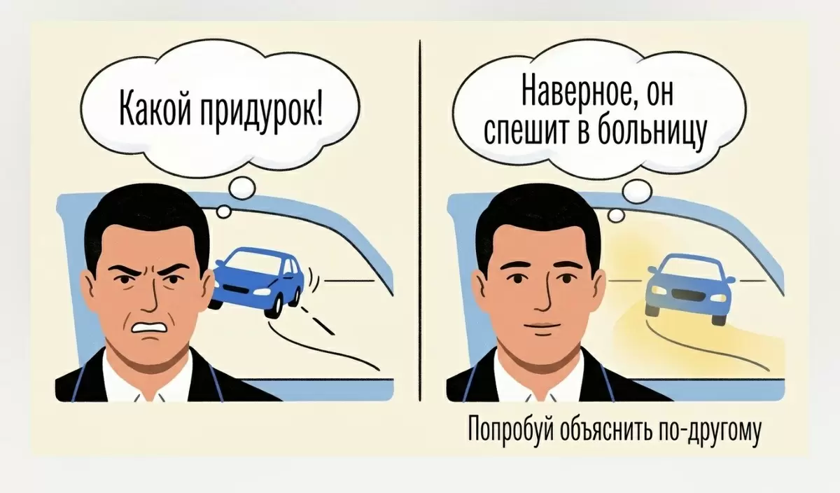 Как быстро справиться с гневом и изменить восприятие ситуаций