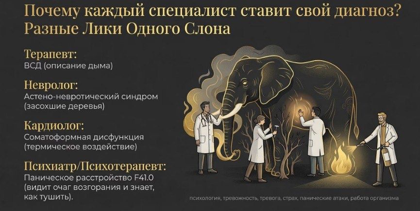 Почему каждый врач видит панические расстройства по-своему