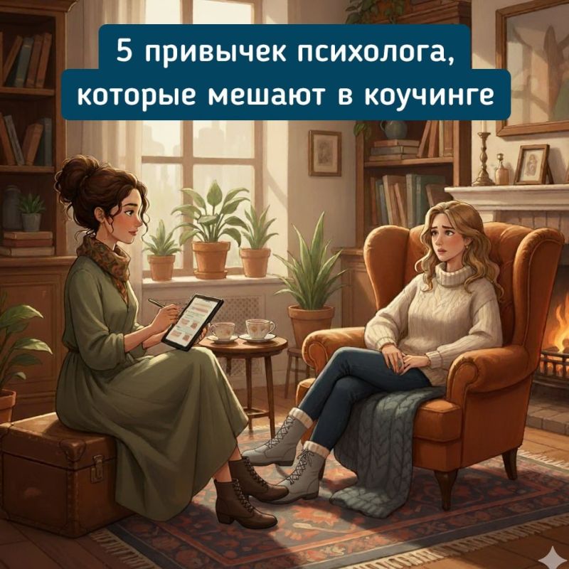 Привычки психолога, мешающие эффективному коучингу