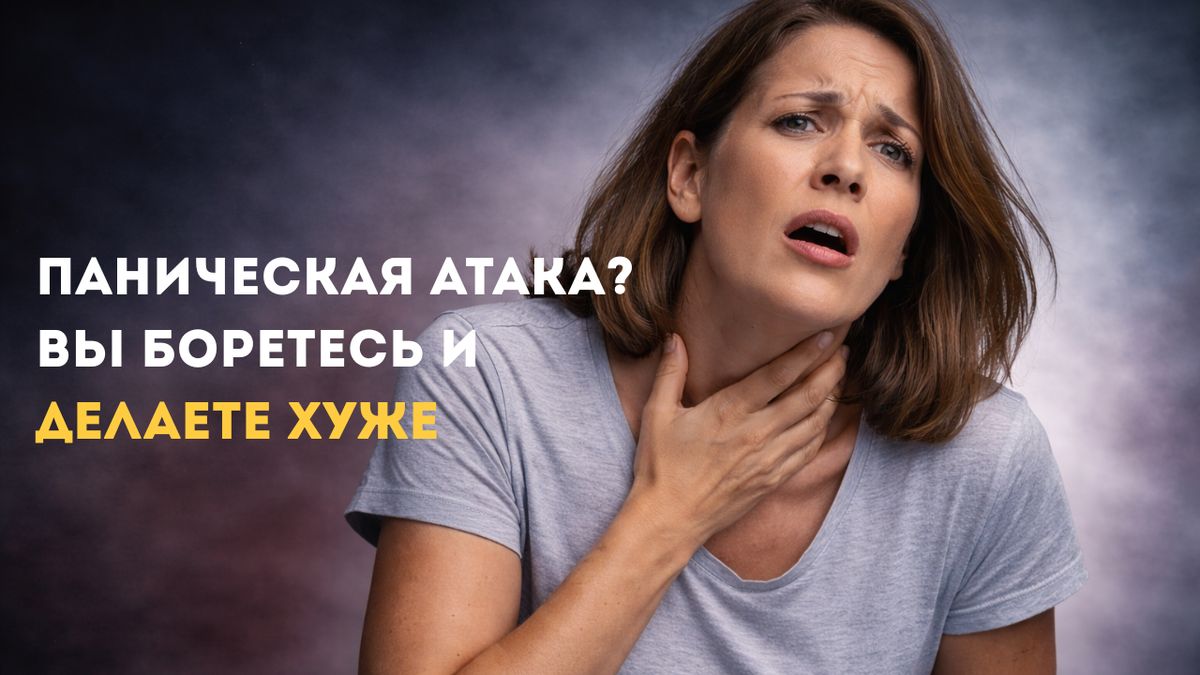 Панические атаки: как неправильная реакция усугубляет состояние